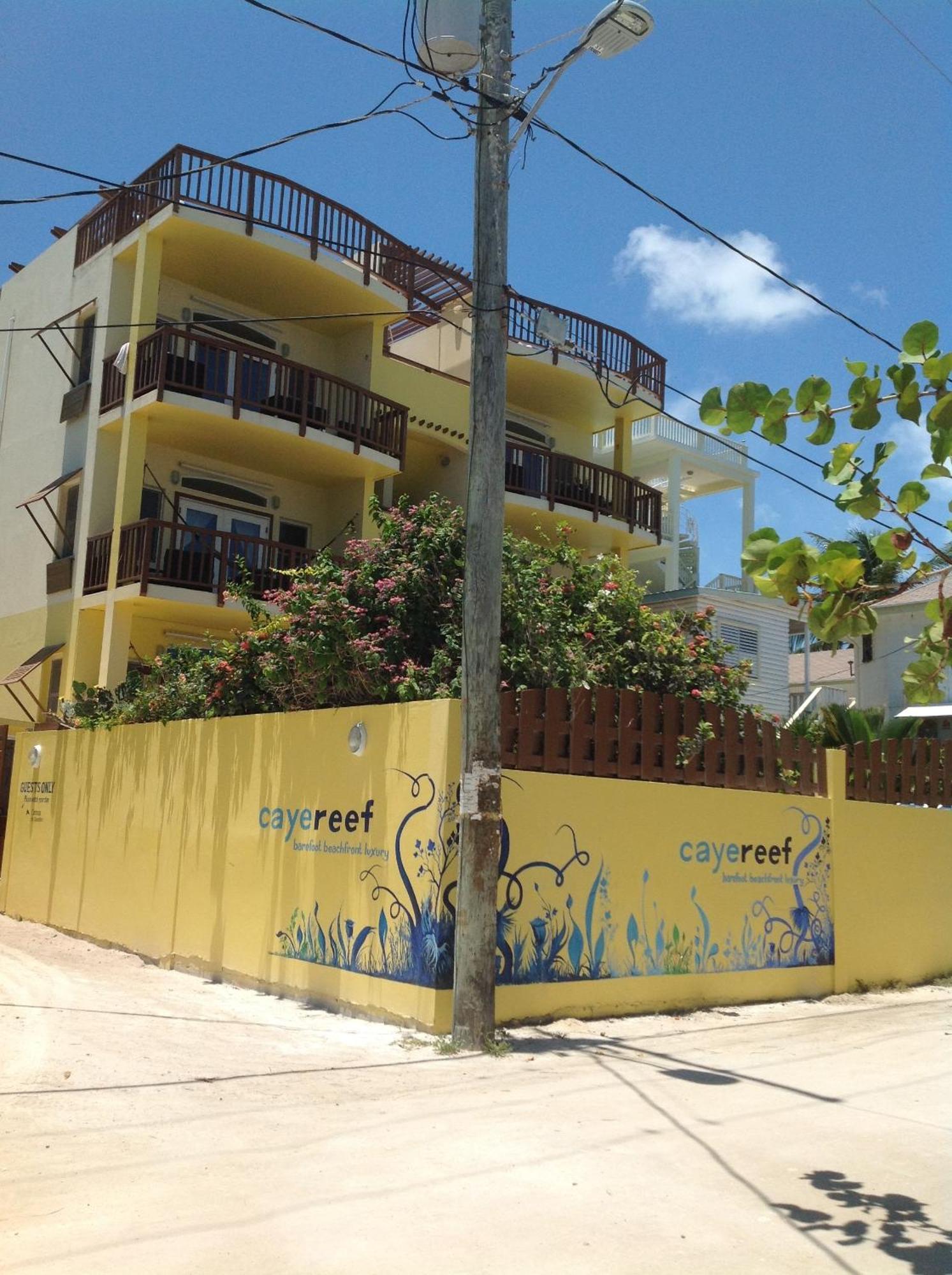 Caye Reef Condos Caye Caulker Zimmer foto